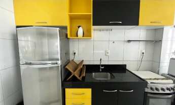 Imagem 2: Disponível // Flat andar alto // 50m // 1 quarto // Vista Mar e Lagoa na Ponta dAreia