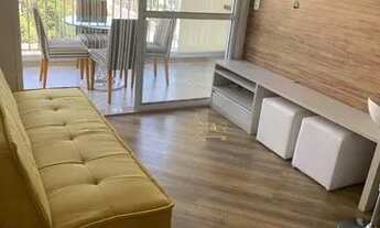 Imagem 2: Apartamento com 1 dormitório para alugar, 49 m² por R$ 5.650,00/mês - Brooklin - São Paulo