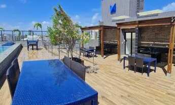 Imagem 7: Cobertura com 2 dormitórios à venda, 54 m² por R$ 450.000,00 - Aeroclube - João Pessoa/PB