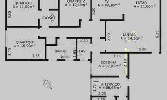 Imagem 7: Excelente Apartamento 132m² em Predio Referencia no Bairro.!! Ótima Localizaçao com 2 Vaga