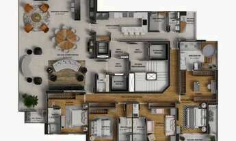 Imagem 2: Cobertura Edifício Torre Ferrara com 472m²