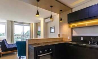 Imagem: Tamboré para aluguel possui 45 metros quadrados