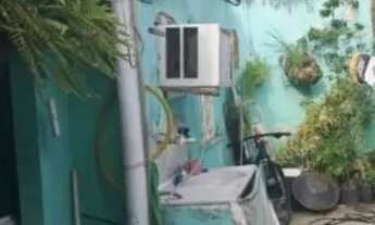 Imagem: Casa em Sepetiba. Não paga água e luz