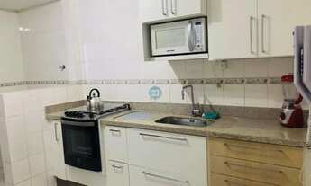 Imagem 6: Alugo Apartamento mobiliado, com 02 dormitórios, 01 vaga de garagem, em Barreiros, próximo