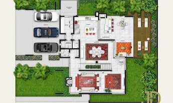 Imagem 2: CASA VEDUTA COM 310 M2 COZINHA INTEGRADA