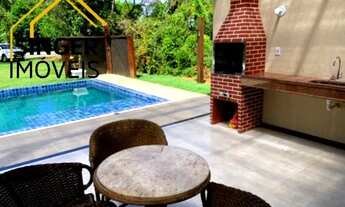 Imagem 2: CASA 4 SUÍTES NO CONDOMÍNIO QUINTA DAS LAGOAS, AMPLO GRAMADO, TERRENO DE 1.400 M², ÁREA GO