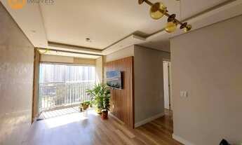 Imagem 2: Apartamento com 3 dormitórios para alugar, 71 m² por R$ 3.927/mês - Vila Boa Vista - Barue