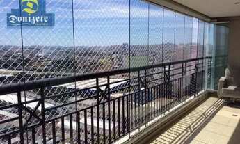 Imagem 4: Apartamento com 3 dormitórios para alugar, 135 m² por R$ 7.280,00/mês - Jardim - Santo And