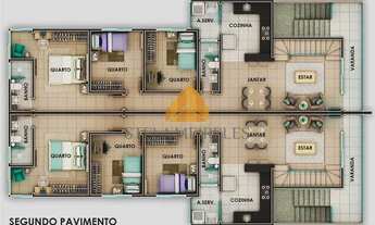 Imagem 2: Casa de 03 quartos com suíte e terraço para aquele espaço gourmet