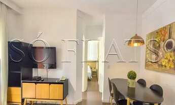 Imagem 2: Flat no Adagio Berrini disponível para locação contendo 44m², 2 dormitórios e 1 vaga de ga