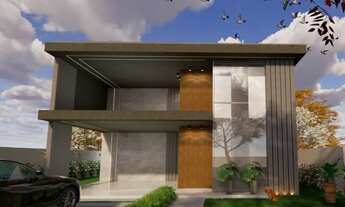 Imagem: Casa Térrea no Alphaville - lado da sombra