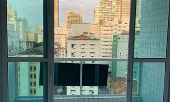 Imagem 2: Apartamento reformado, 20 m da praia, com 2 dormitórios José Menino - Santos