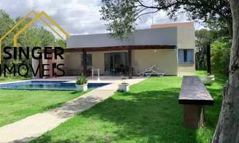 Imagem 6: CASA 4 SUÍTES NO CONDOMÍNIO QUINTA DAS LAGOAS, AMPLO GRAMADO, TERRENO DE 1.400 M², ÁREA GO