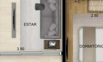 Imagem 3: Apartamento Pronto Novo, 39m2, com vaga, ao lado do Parque do Ibirapuera e próximo ao metr