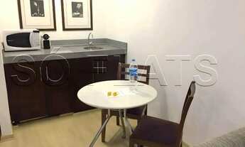 Imagem 3: Apto lindo no Quality Alphaville com 1 dormitório e 1 vaga de garagem, disponível para loc