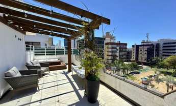 Imagem 3: Cobertura com 3 dormitórios sendo 1 suíte mobiliada com Vista Mar e vaga de garagem em Cap