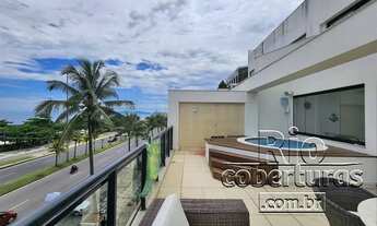 Imagem 5: Cobertura à venda na Praia da Barra da Tijuca. Frontal praia e mar