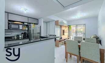 Imagem 3: Apartamento 1 dormitório no Trend, semimobiliado, sacada com churrasqueira