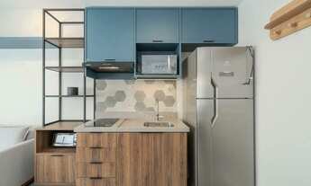 Imagem 7: Apartamento mobiliado para alugar no Farroupilha com 1 quartos (1 suíte