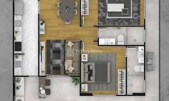 Imagem 3: Boqueirão SÓ 90Mil De Entrada - 2 Dormts Sendo 1 Suíte 2 Vagas C/Varanda Gourmet