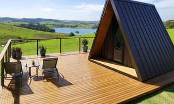 Imagem: Cabana Pré-fabricada A-frame - Ideal Para