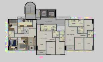 Imagem 3: Oprtunidade para morar na zona norte, apartamento com 3 quartos e área de lazer completa