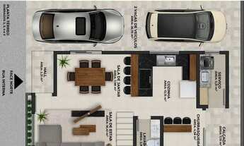 Imagem 7: Casa de condomínio sobrado para venda tem 203 metros quadrados com 3 quartos