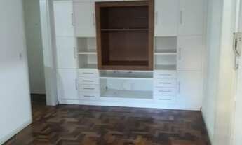 Imagem 6: Apartamento 01 dormitório, semi mobiliado, móveis sob medida, piso parquê, cozinha e aáre