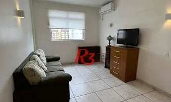 Imagem 5: Apartamento mobiliado com um dormitório para locação no Gonzaga em Santos