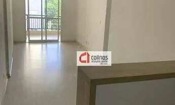 Imagem 2: Apartamento com 3 dormitórios para alugar, 77 m² por R$ 3.979/mês - Jardim Aquarius - São