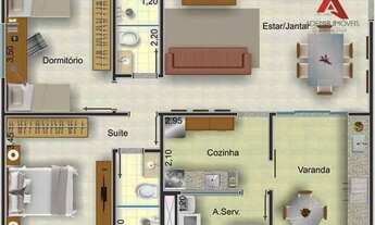 Imagem 3: JACAREí - Apartamento Padrão - Vila Aprazível