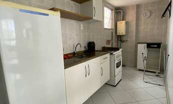 Imagem 2: Flat mobiliado com 1 quarto - Estrutura completa