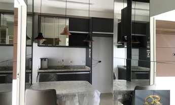 Imagem 2: Apartamento com 1 dormitório para alugar, 48 m² por R$ 2.700,00/mês - Jardim Do Sul - Brag