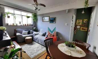 Imagem 2: Apartamento com 3 dormitórios à venda, 78 m² por R$ 340.000,00 - Marapé - Santos/SP