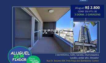 Imagem: 3 dormitórios, andar alto, lavabo, suíte