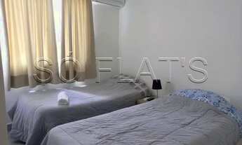 Imagem 3: Lindo flat com 2 dorms para locação totalmente equipado muito próx da Faculdade FMU e Av S