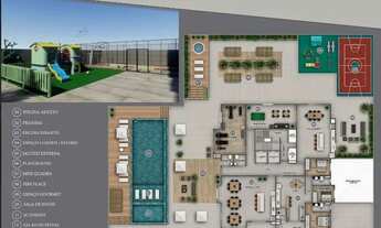 Imagem 5: Apartamento com 1 suíte e 2 dormitórios no bairro Vila Operária em Itajaí