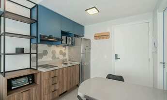 Imagem 2: Apartamento mobiliado para alugar no Farroupilha com 1 quartos (1 suíte