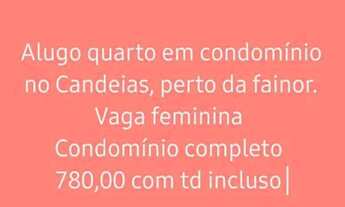 Imagem: Aluguel quarto feminino Candeias
