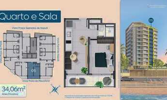 Imagem 3: LANÇAMENTO APARTAMENTOS STUDIOS 1 QUARTO 2 QUARTOS 21 A 93m² VISTA MAR INFRA VENDE PIATÃ