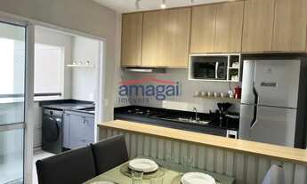 Imagem 2: Apartamento mobiliado de 2 quartos para venda em SJC