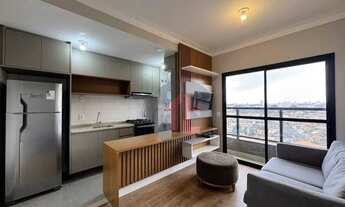 Imagem 2: Apartamento com 1 dormitório para alugar, 33 m² por R$ 3.400,00/mês - Parque Industrial