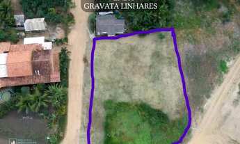 Imagem 3: Terreno venda com 1180m² NO GRAVATA- Linhares - ES/ESQUINA COM RUA PAU BRASIL E RUA JABOT