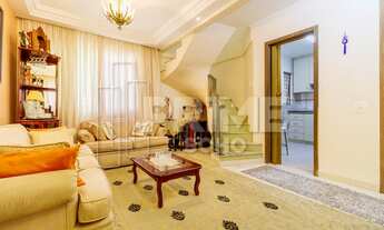 Imagem 3: Sobrado tríplex 104m², 3 quartos sendo 2 suites, 2 vagas no bairro Abranches rua tranquil