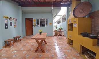 Imagem 2: Casa documentada a venda na Estufa 2 em Ubatuba , churrasqueira, fogao a lenha