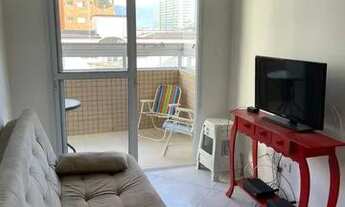 Imagem 5: Apartamento com ampla sacada, mobiliado, 300 mts da praia, edifício novo