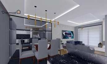 Imagem 2: Sobrado com 3 dormitórios à venda por R$ 550.000,00 - Xaxim - Curitiba/PR