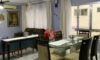 Imagem 3: Apartamento com 3 dormitórios à venda, 139 m² - Gonzaga - Santos/SP