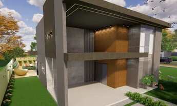 Imagem 4: Casa Térrea no Alphaville - lado da sombra