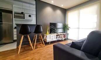 Imagem 2: Apartamento com 1 dormitório para alugar, 50 m² por R$ 6.000 no Morumbi em São Paulo/SP